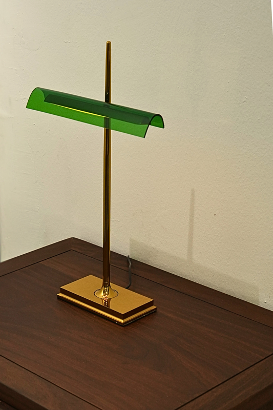 Elegant Touch-Activated Desk Lamp with Adjustable Brightness and Brass Base,Italian classical - SOHOO