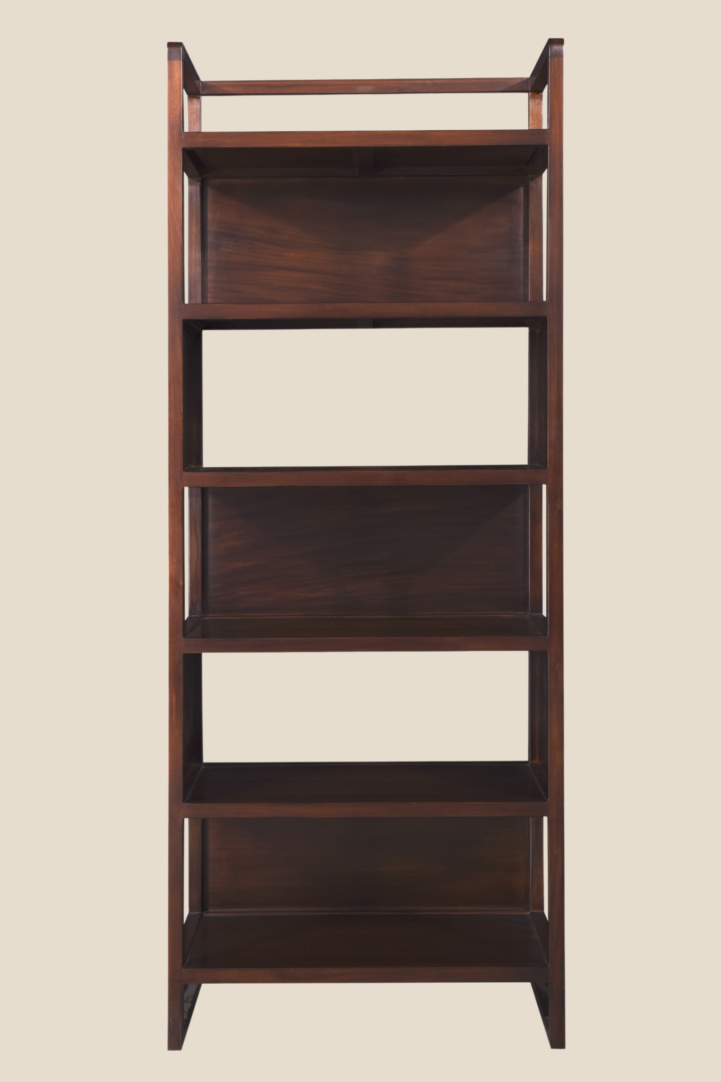 Handcrafted Wide Premium Hardwood Bookcase