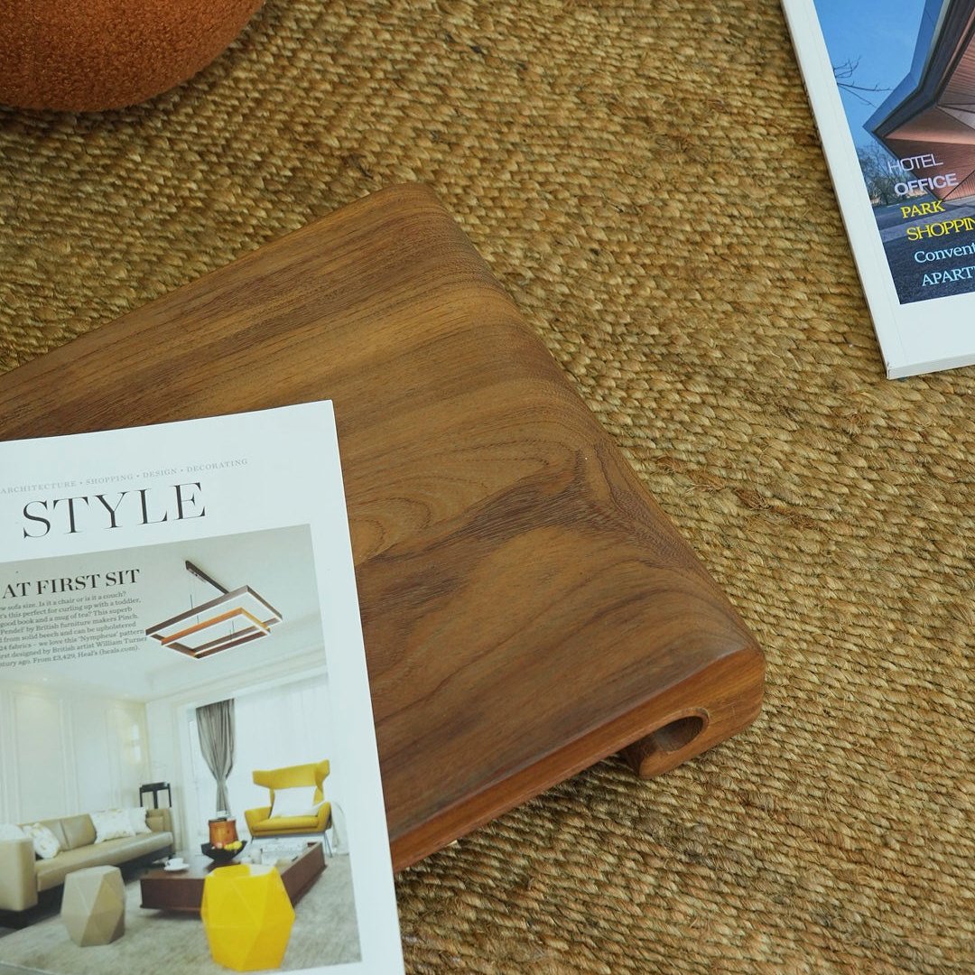 Handcrafted hardwood Platform Stand, classical, long duration, small portable table - SOHOO