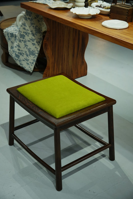 Handcrafted Elegant hardwood stools with Multi-Color Upholster - SOHOO