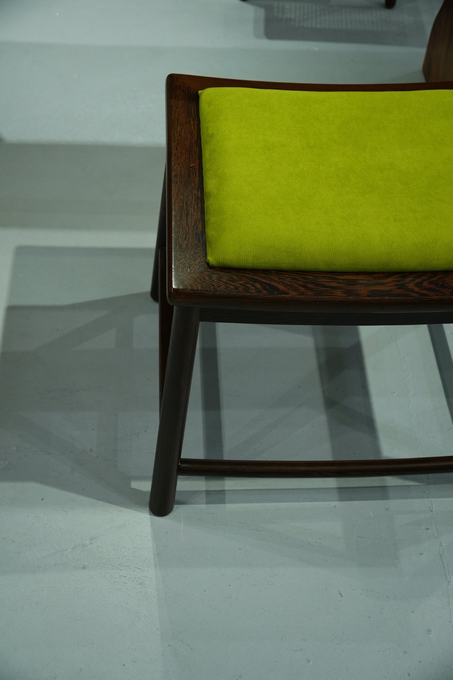 Handcrafted Elegant hardwood stools with Multi-Color Upholster