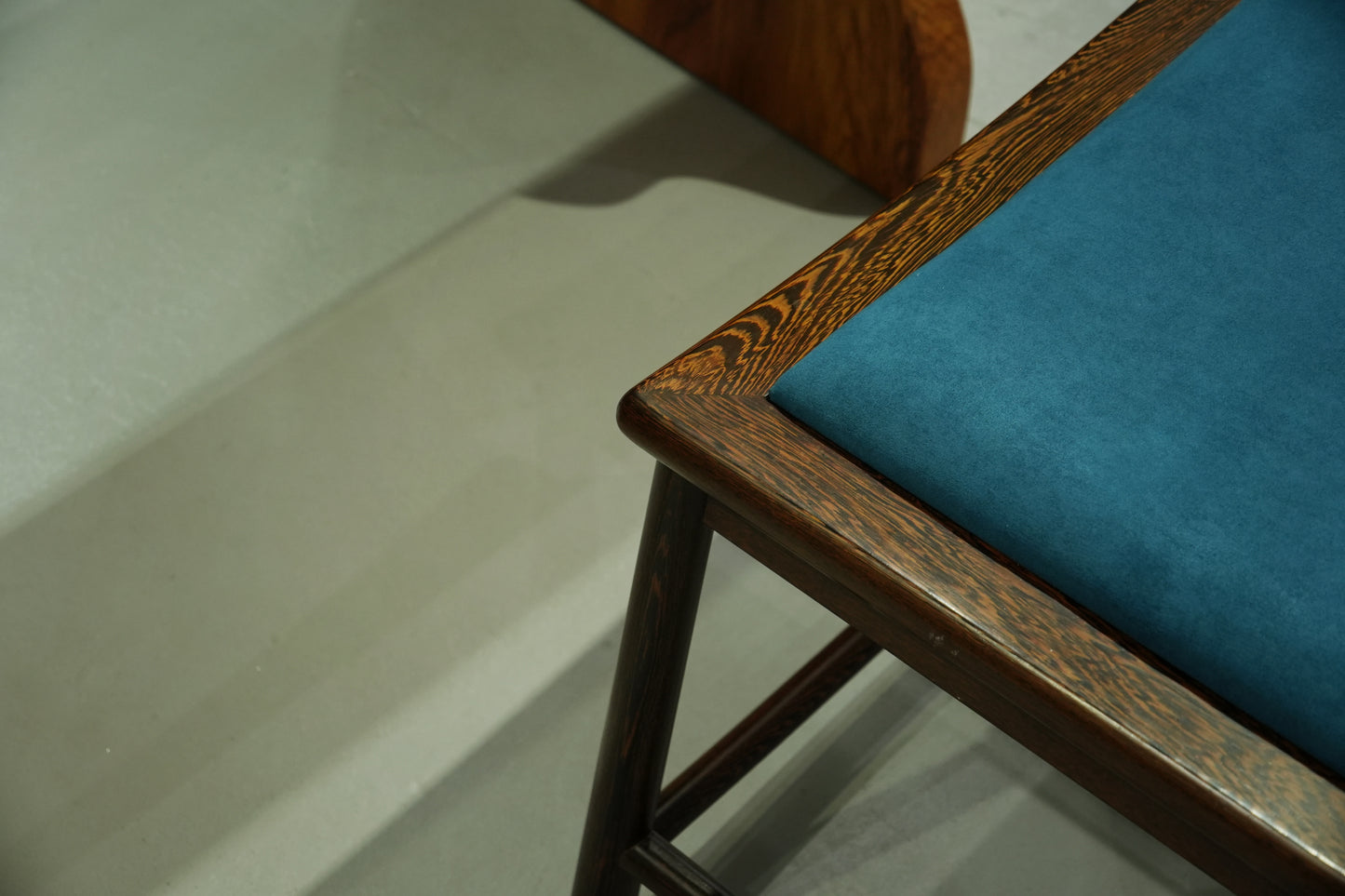 Handcrafted Elegant hardwood stools with Multi-Color Upholster