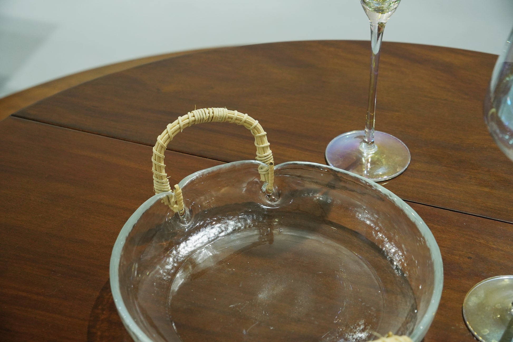 Handwoven Glass Serving Tray - SOHOO
