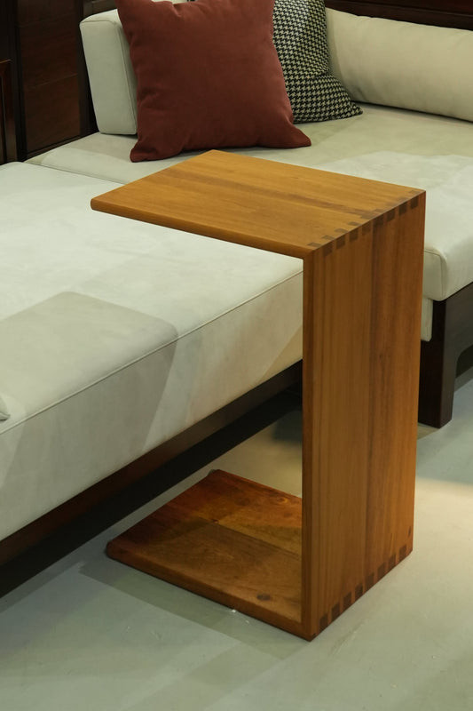 Handcrafted Premium Wooden Side Table – Available in Two Elegant Finishes - SOHOO