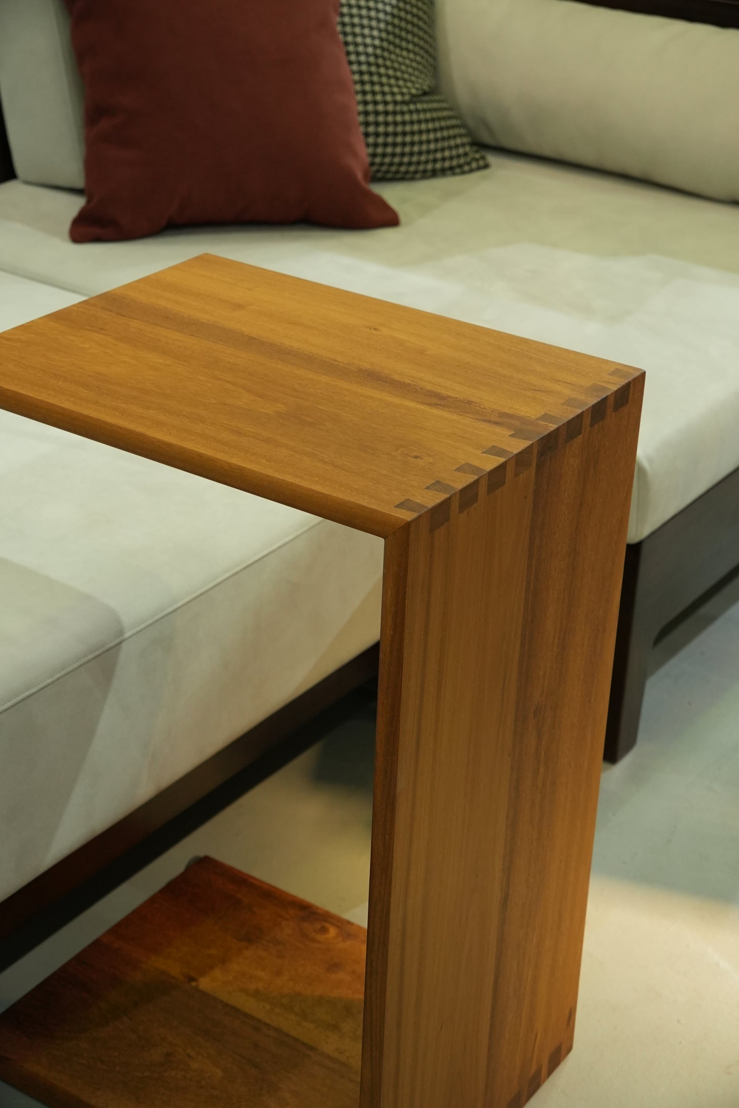 Handcrafted Premium Wooden Side Table – Available in Two Elegant Finishes