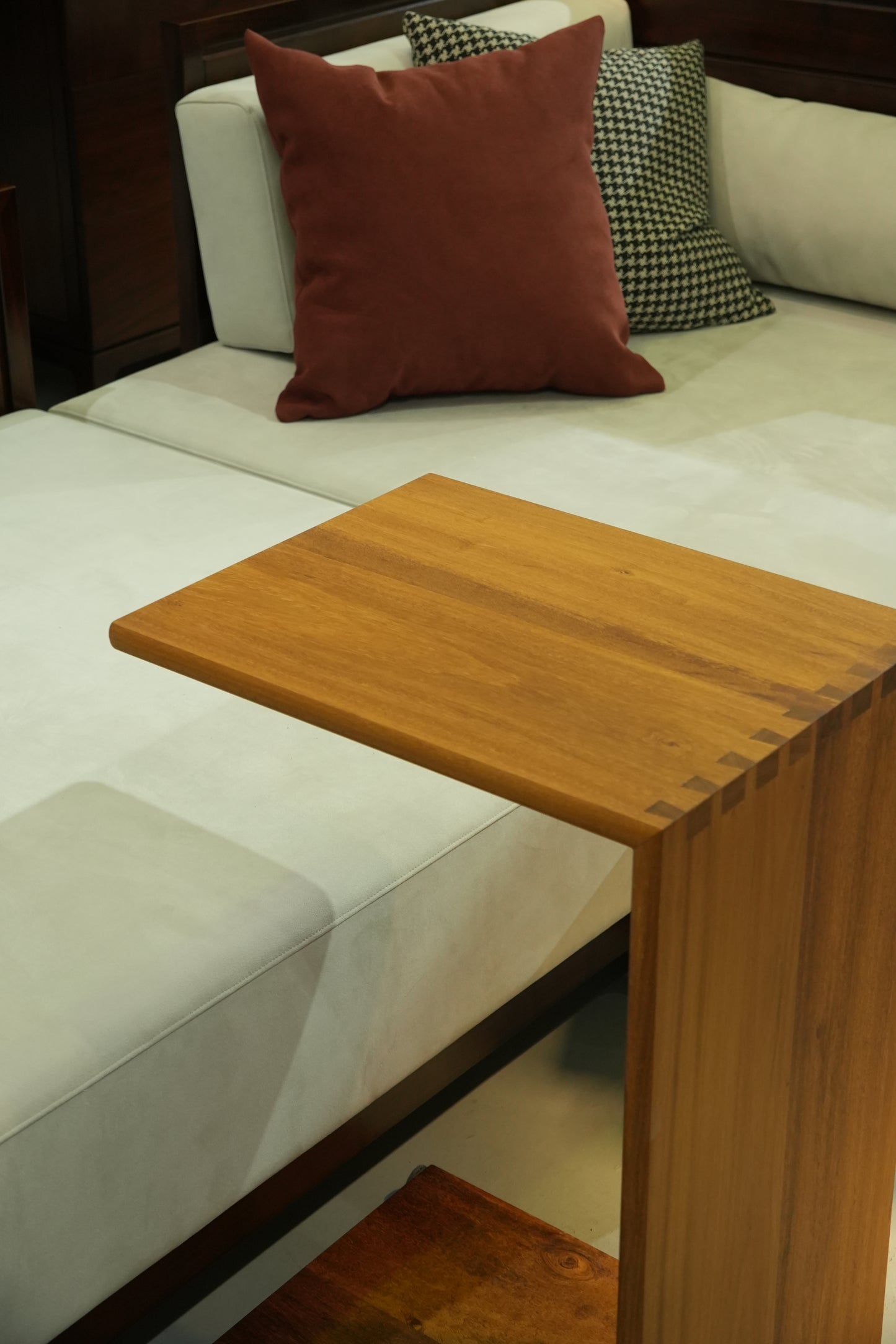 Handcrafted Premium Wooden Side Table – Available in Two Elegant Finishes