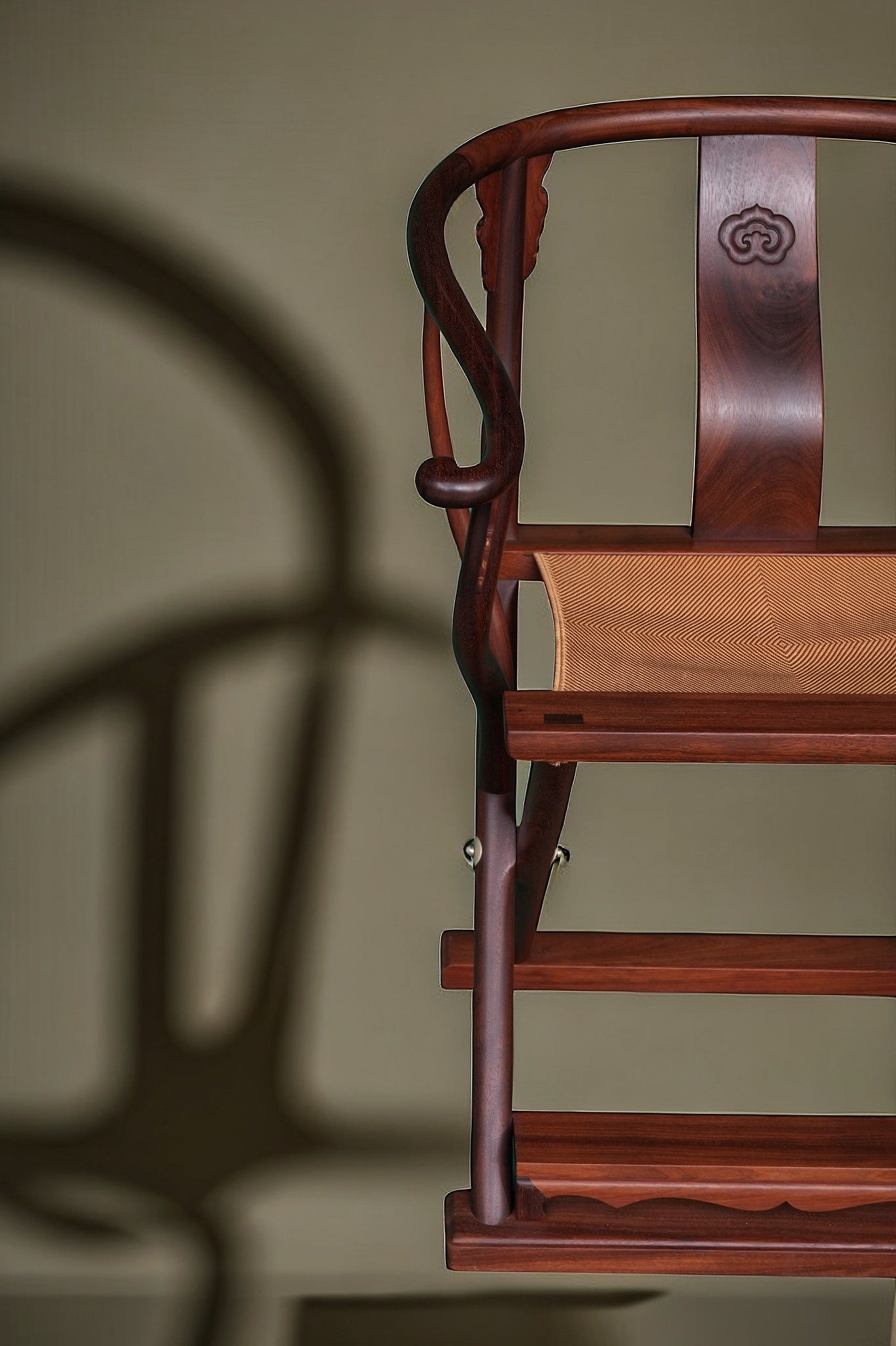 Masterpiece Rosewood Foldable Chair — A Collector’s Treasure