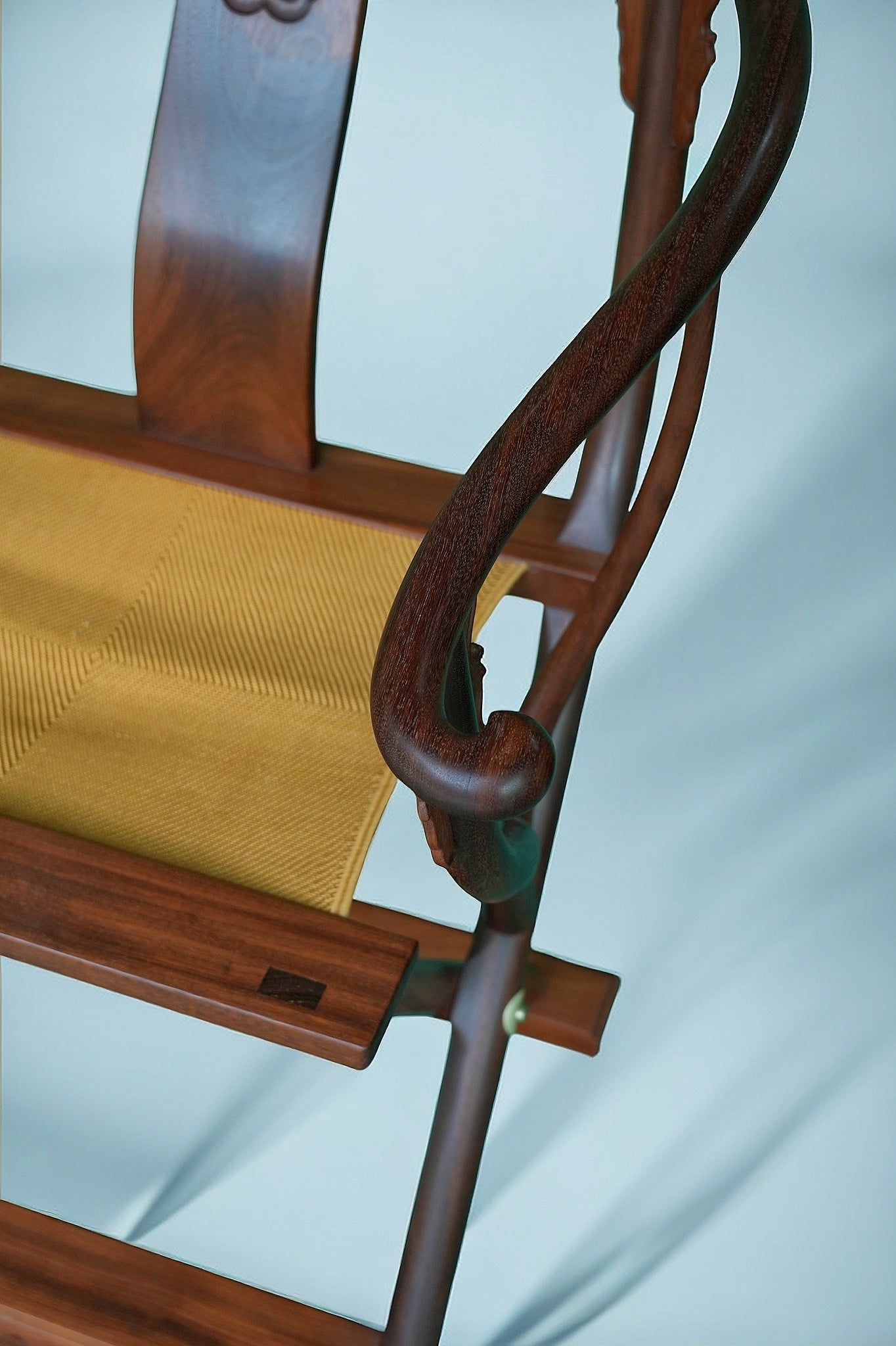 Masterpiece Rosewood Foldable Chair — A Collector’s Treasure