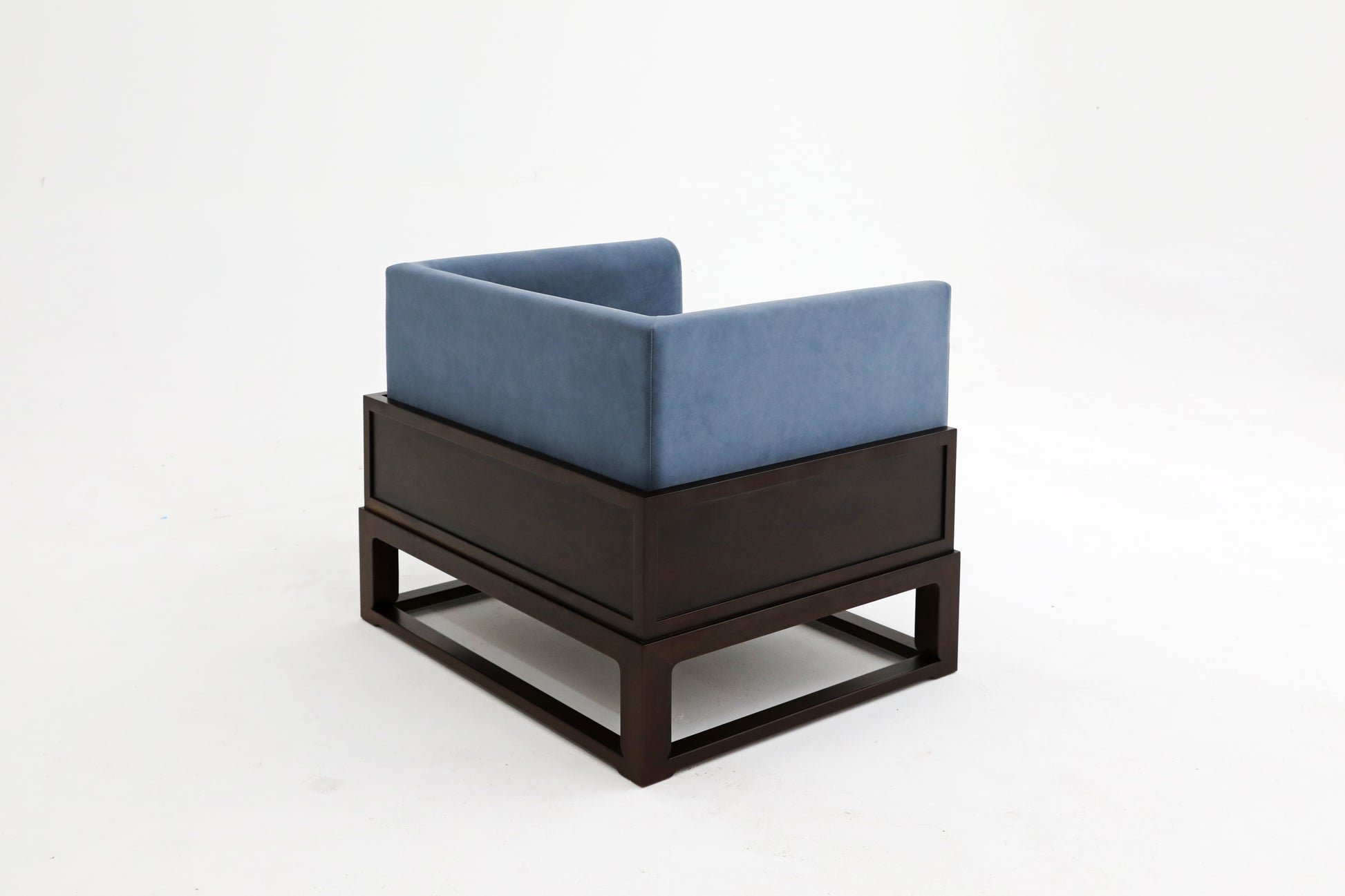 Handcrafted  hardwood Three-Seater Sofa, easy-clean, skin-friendly, single-seater sofa - SOHOO