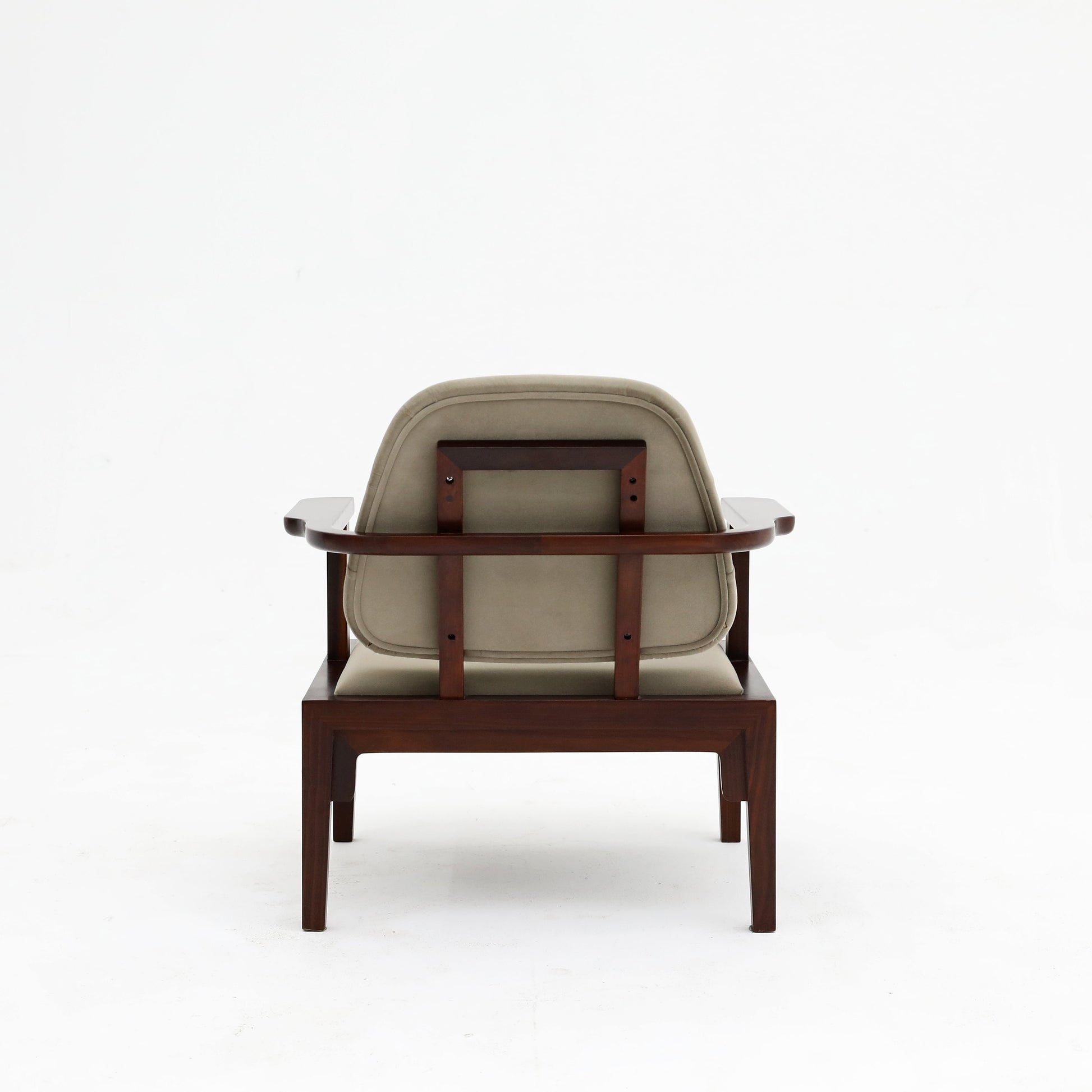 Handcrafted modern hardwood Tatami Stool, Tea Chair, Balcony Lounge Chair, Sofa Chair, armchair - SOHOO