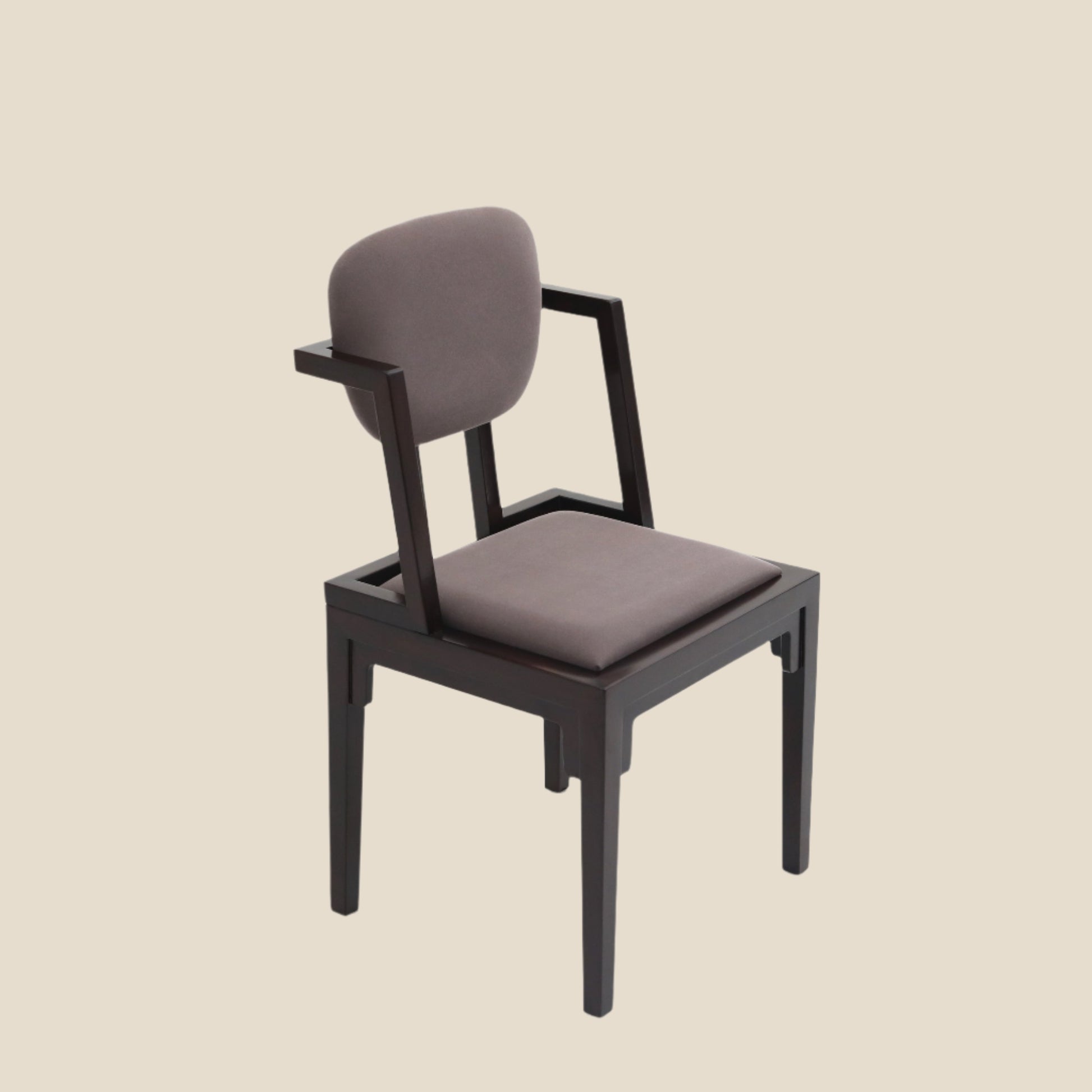 Handcrafted Wooden Armchair -- Fusion of Contemporary Design and Exceptional Comfort - SOHOO