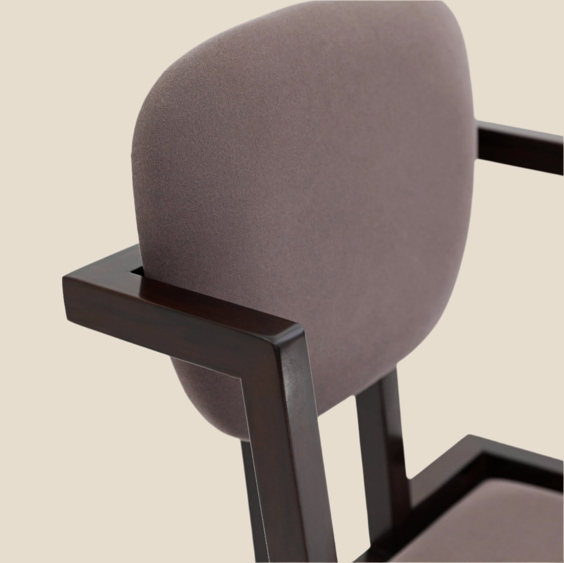 Handcrafted Wooden Armchair -- Fusion of Contemporary Design and Exceptional Comfort - SOHOO