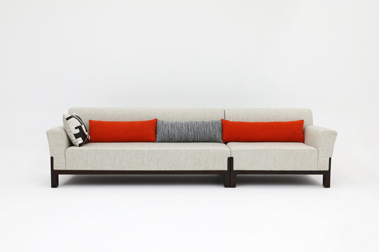 Handcrafted  hardwood Modern Minimalist Sofa – Comfort & Style for Your Living Room - SOHOO