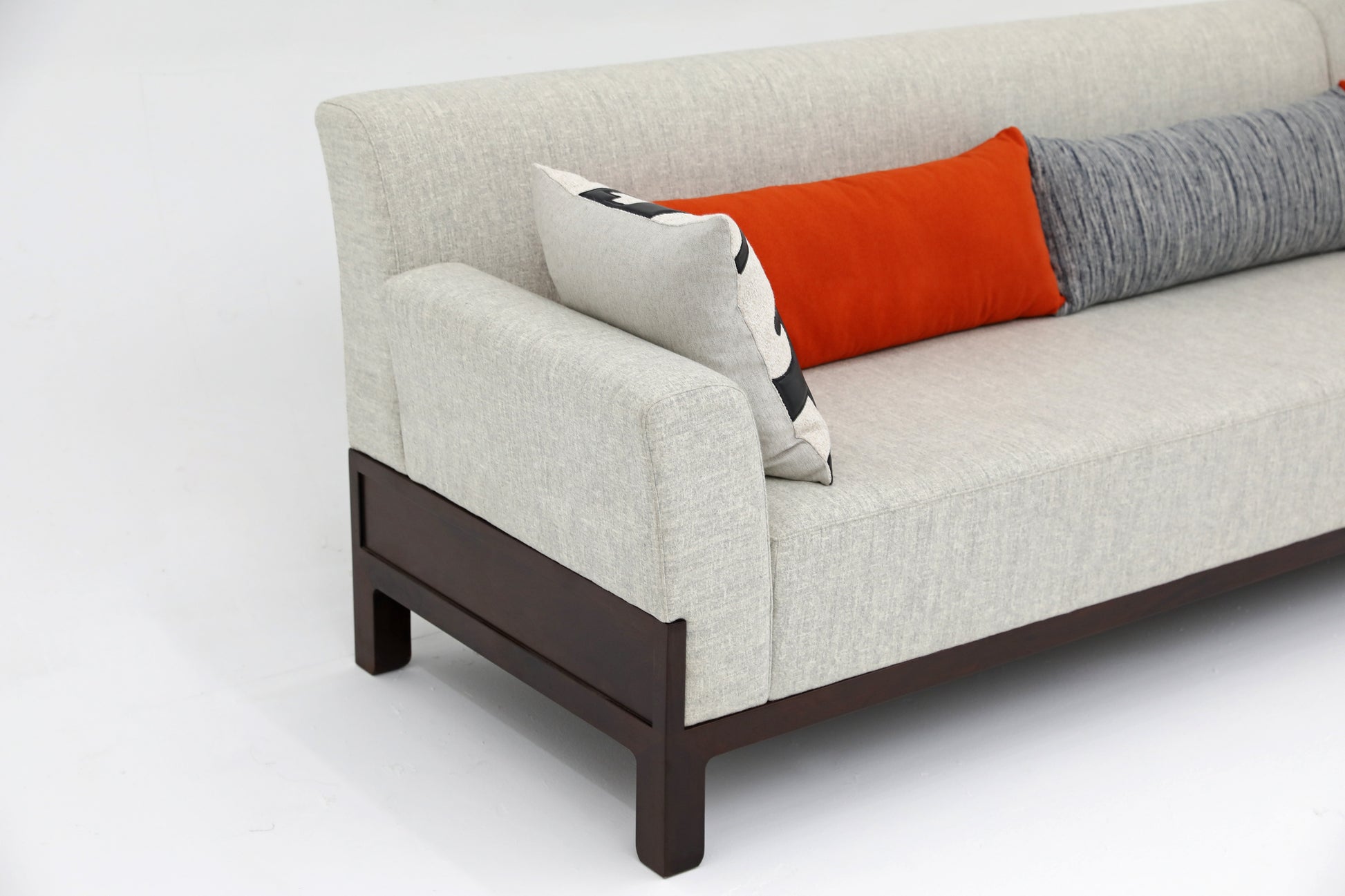Handcrafted  hardwood Modern Minimalist Sofa – Comfort & Style for Your Living Room - SOHOO