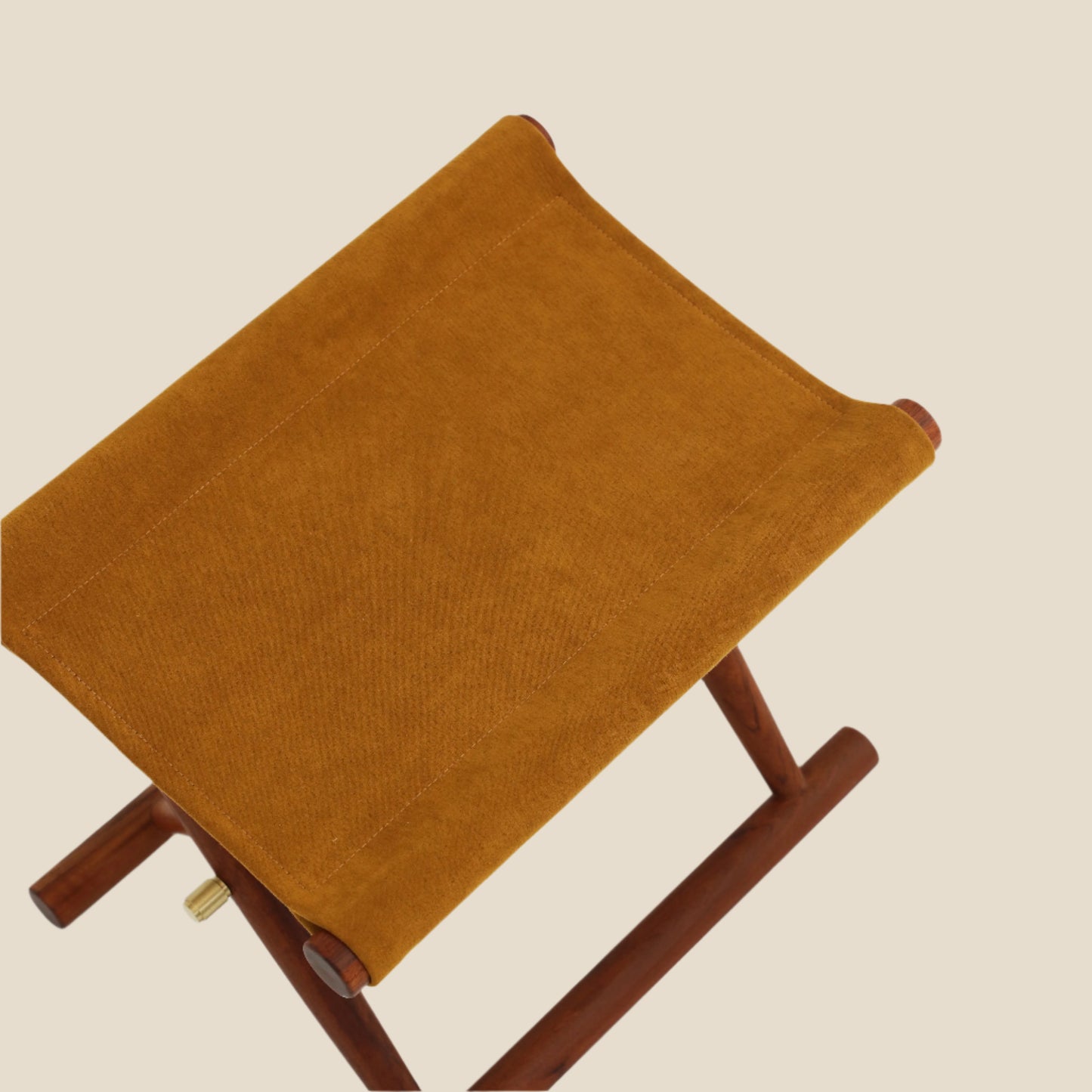 Elegant Wooden Foldable Stool - Available in Multiple Chic Colors - SOHOO