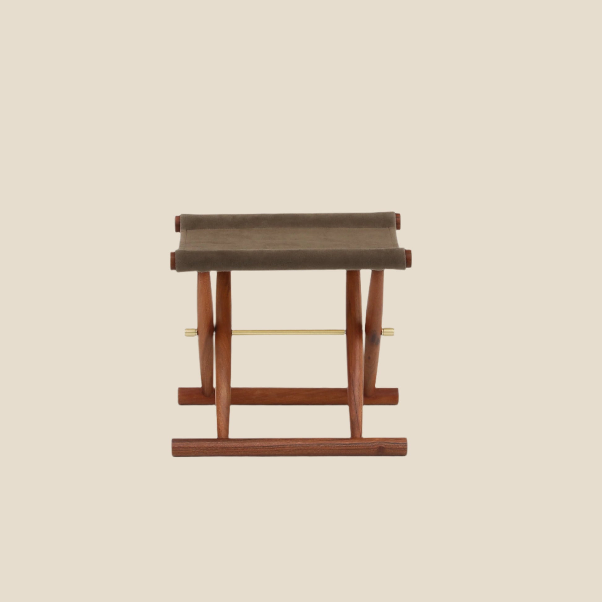 Elegant Wooden Foldable Stool - Available in Multiple Chic Colors - SOHOO