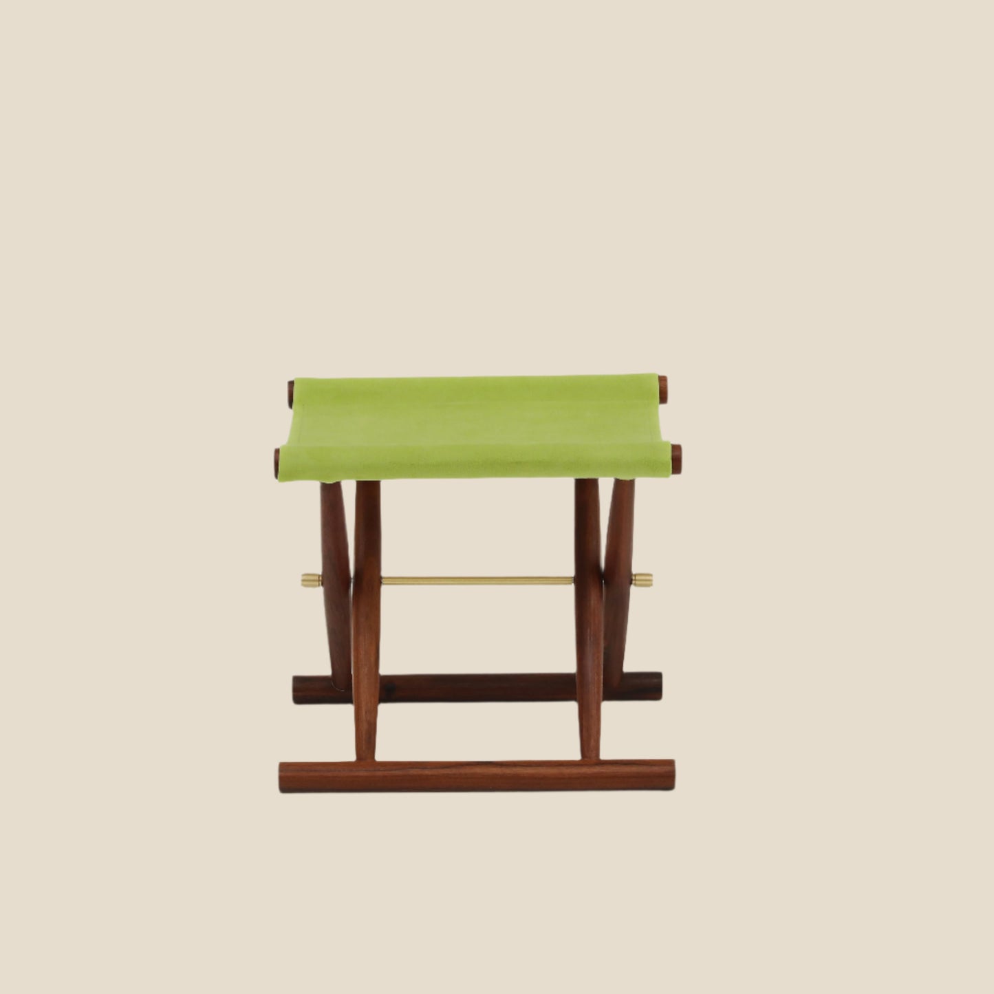 Elegant Wooden Foldable Stool - Available in Multiple Chic Colors - SOHOO