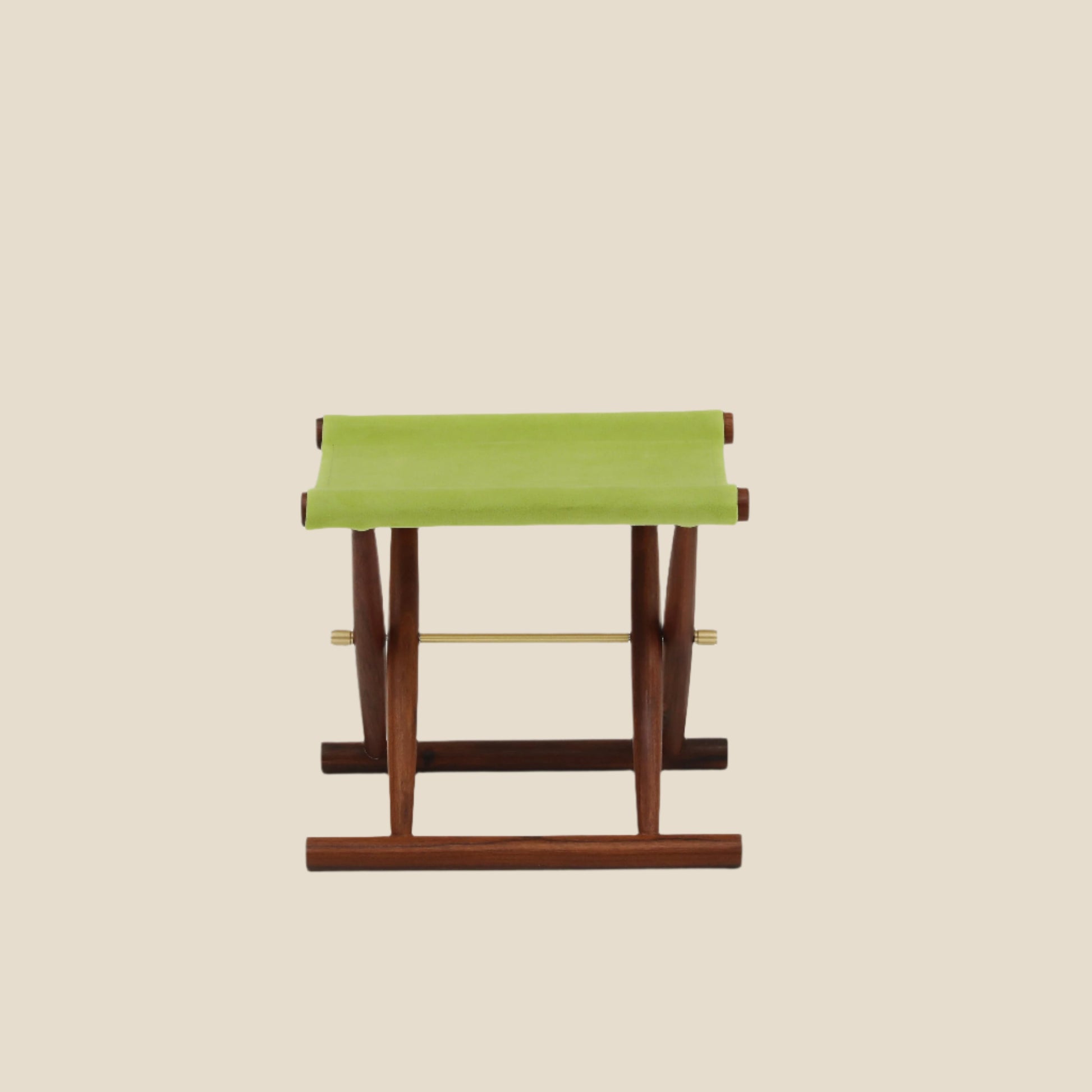 Elegant Wooden Foldable Stool - Available in Multiple Chic Colors - SOHOO