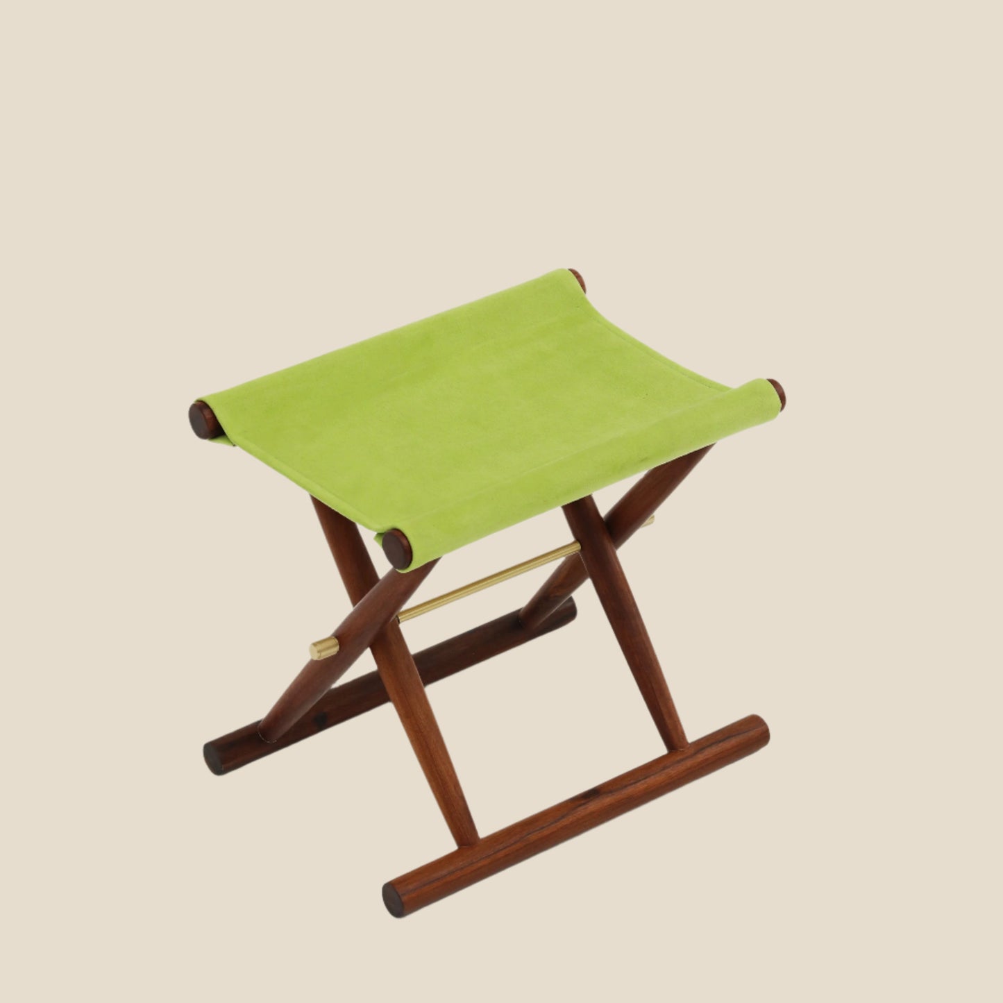 Elegant Wooden Foldable Stool - Available in Multiple Chic Colors - SOHOO