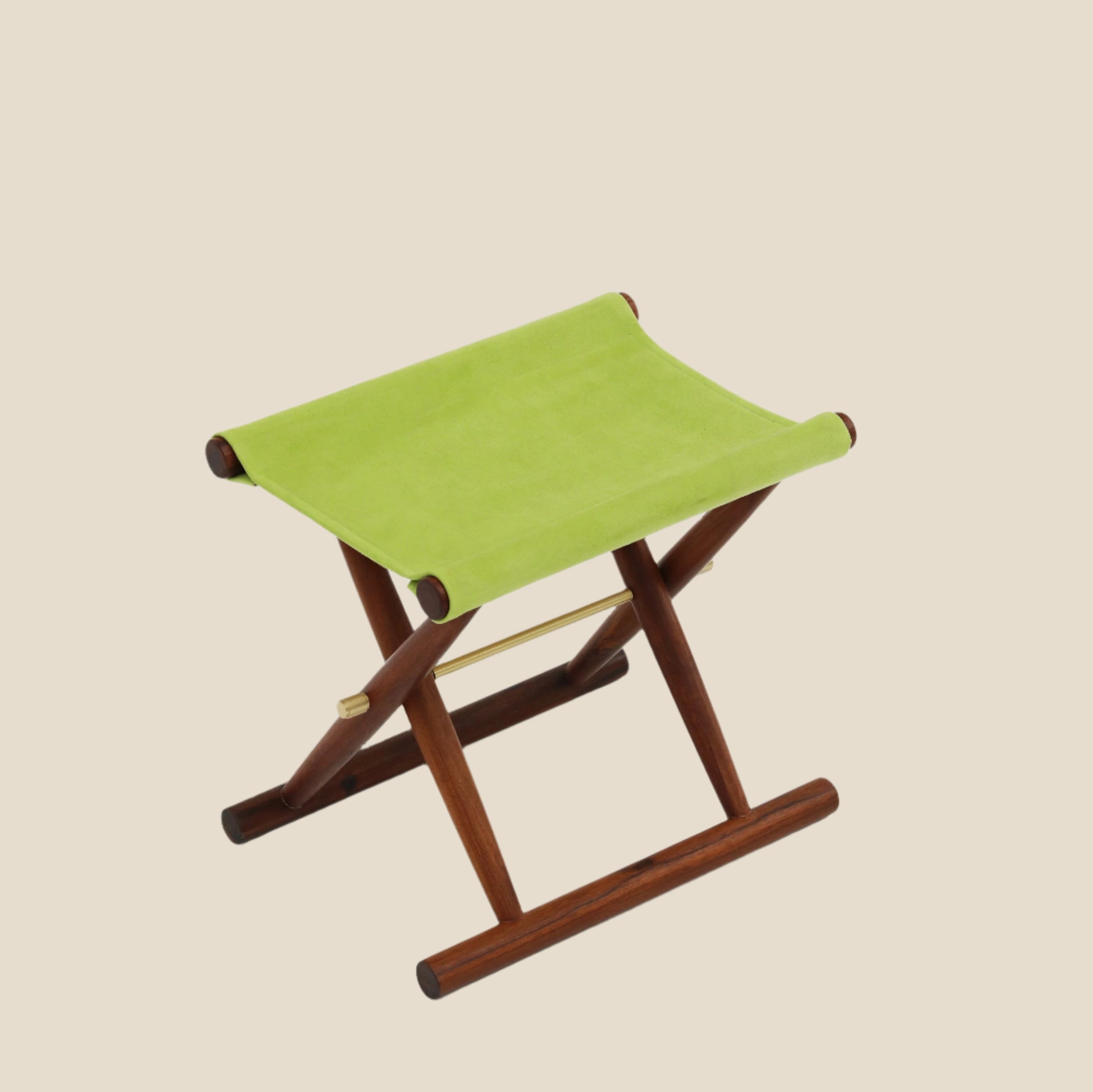 Elegant Wooden Foldable Stool - Available in Multiple Chic Colors - SOHOO