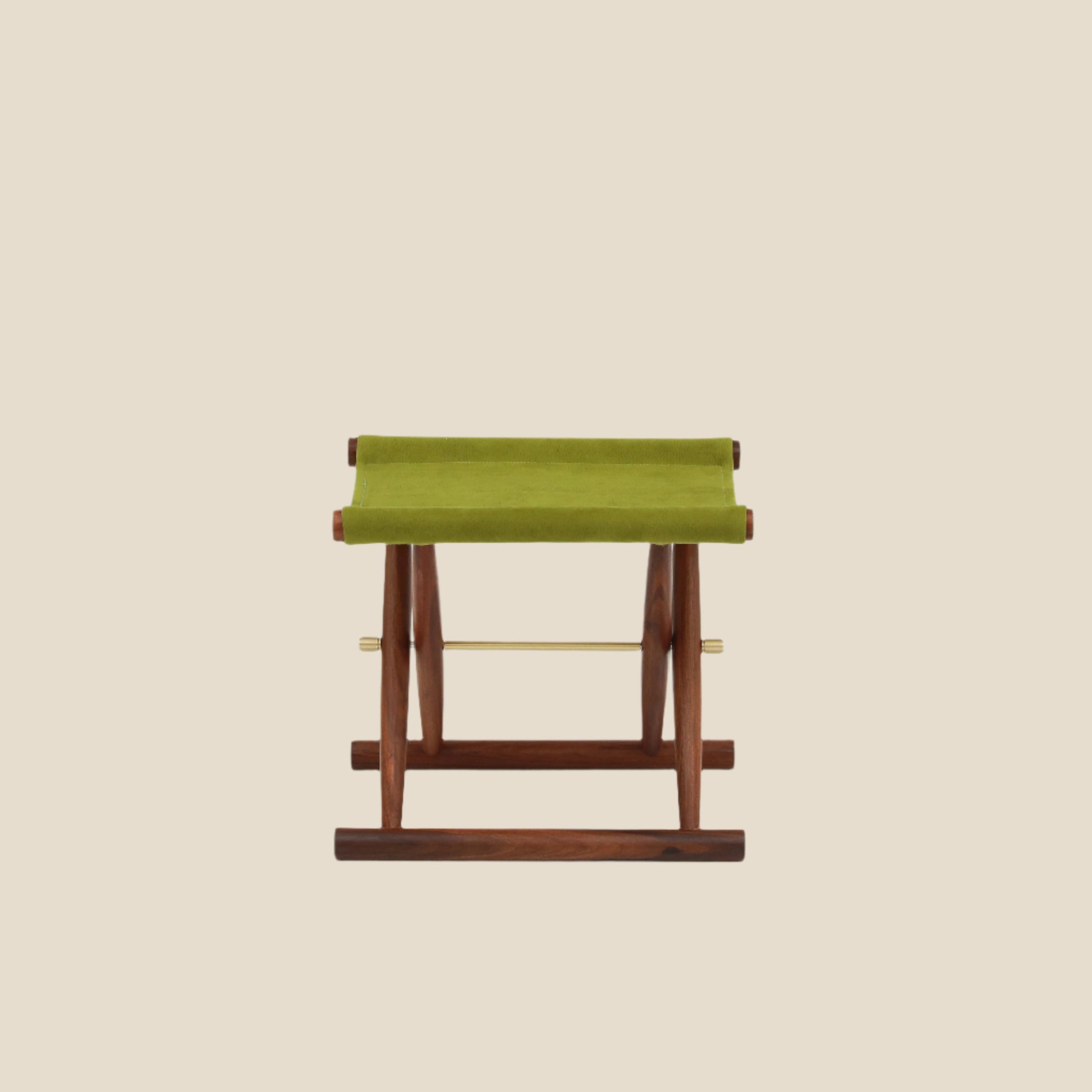 Elegant Wooden Foldable Stool - Available in Multiple Chic Colors - SOHOO