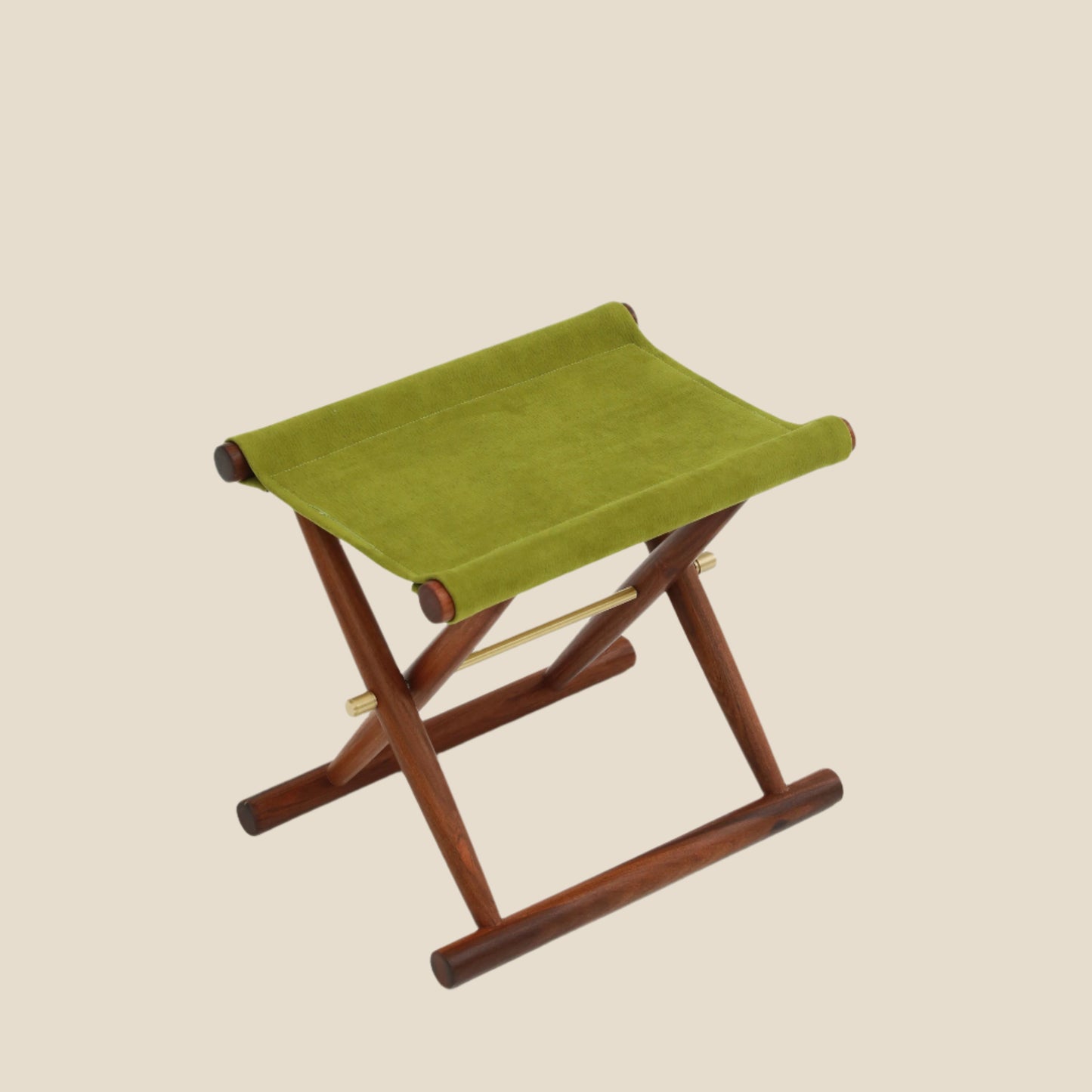 Elegant Wooden Foldable Stool - Available in Multiple Chic Colors - SOHOO