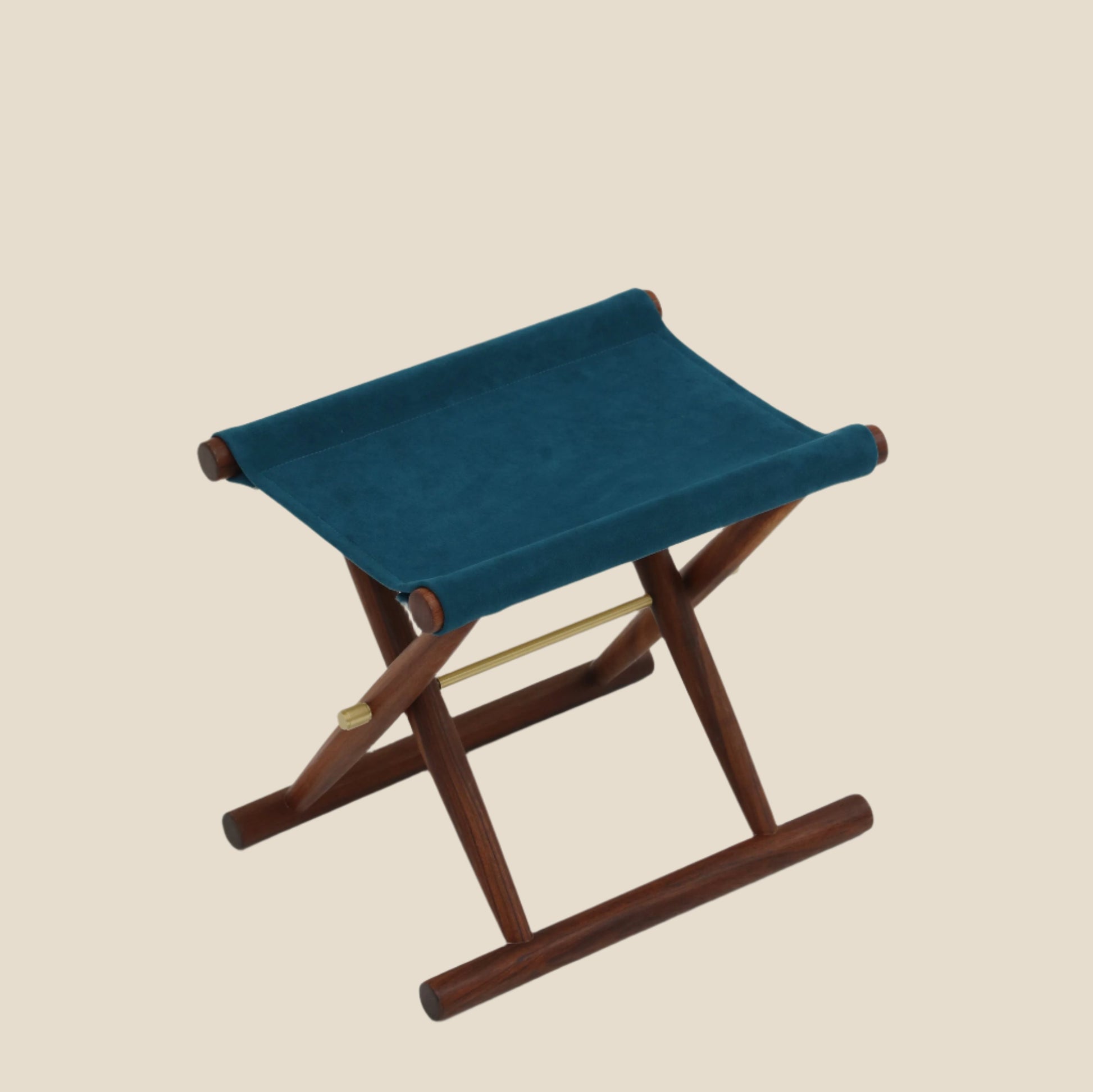 Elegant Wooden Foldable Stool - Available in Multiple Chic Colors - SOHOO