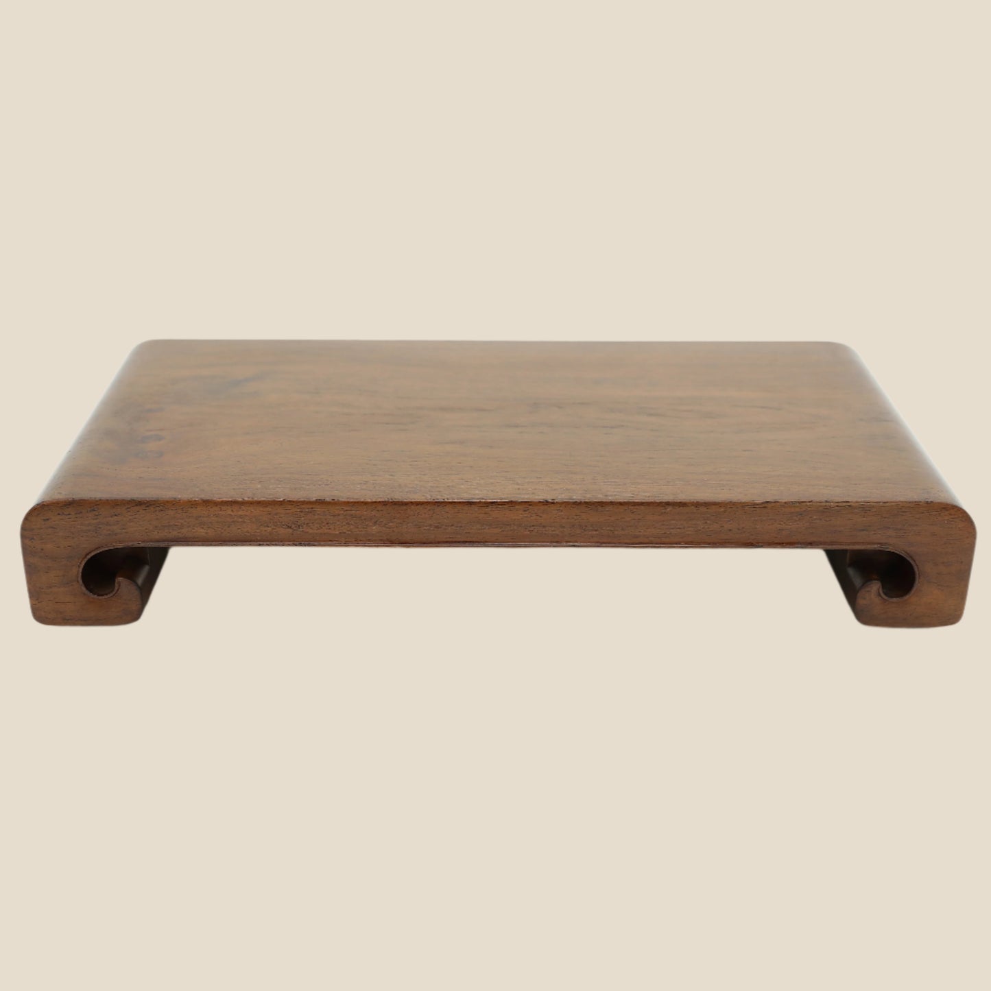 Handcrafted hardwood Platform Stand, classical, long duration, small portable table - SOHOO