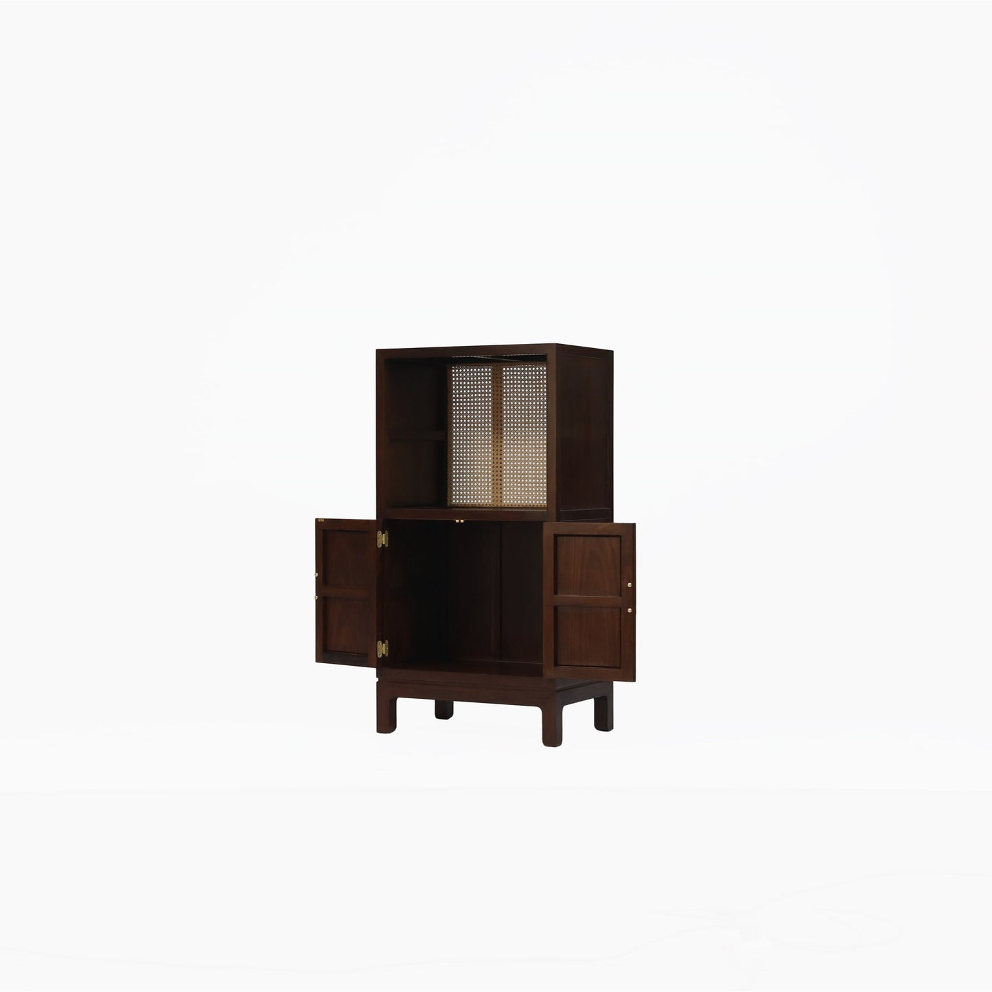 Handcrafted Modern Classic Wooden Modular Storage Set