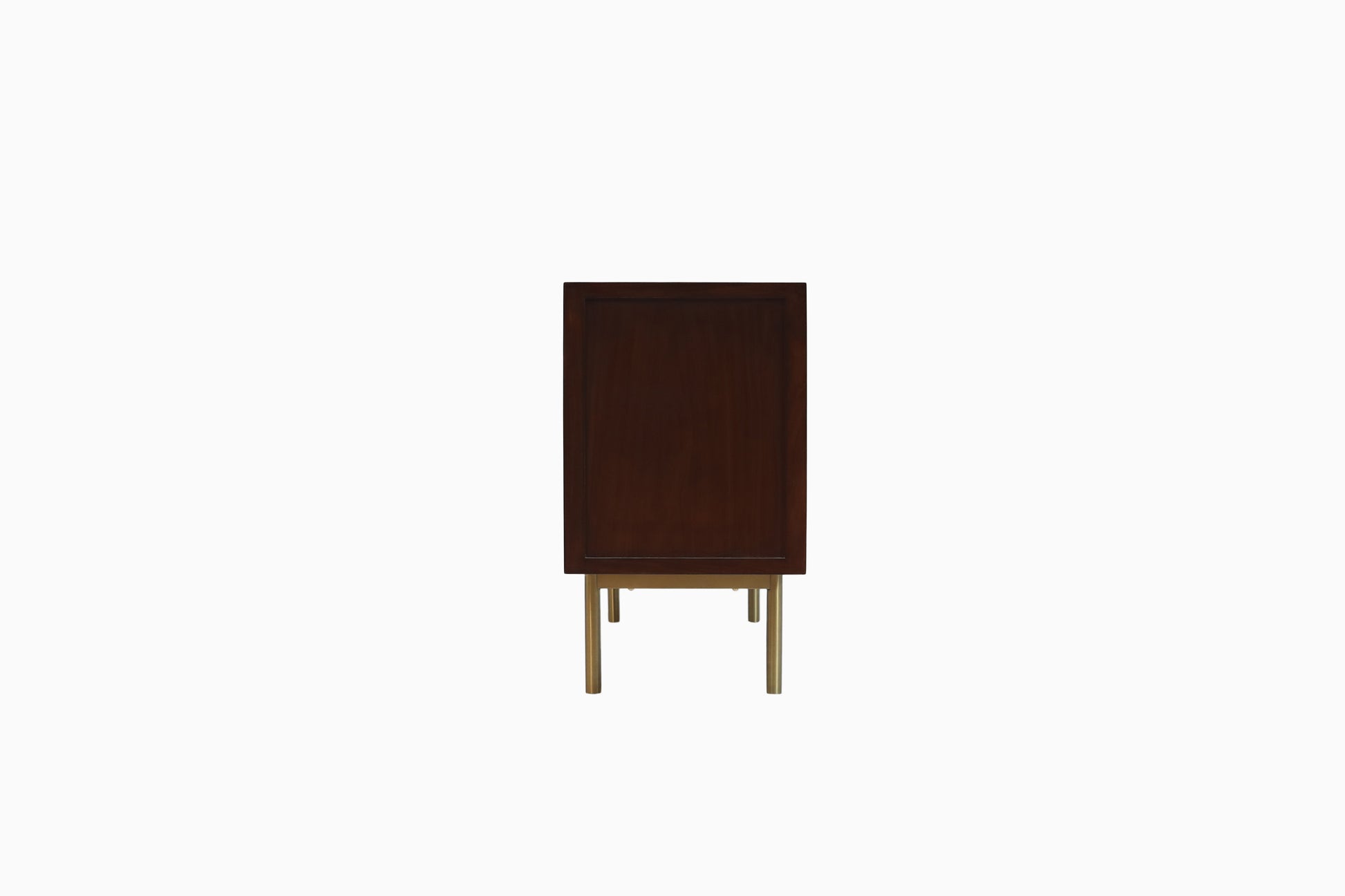 Handcrafted Elegant Modular Storage Shelf with Brass Accents - SOHOO