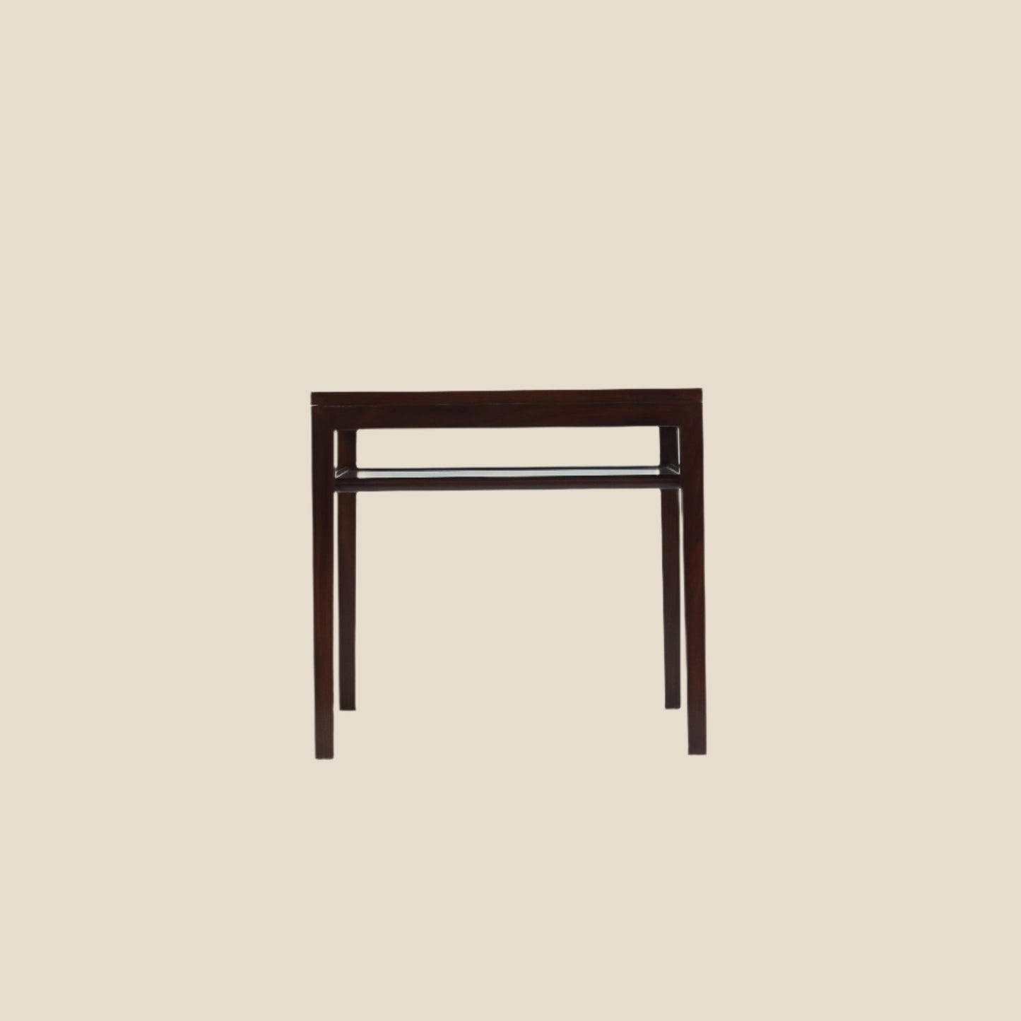Multi-Functional Display Table with Hidden brass Storage or tea tray - SOHOO