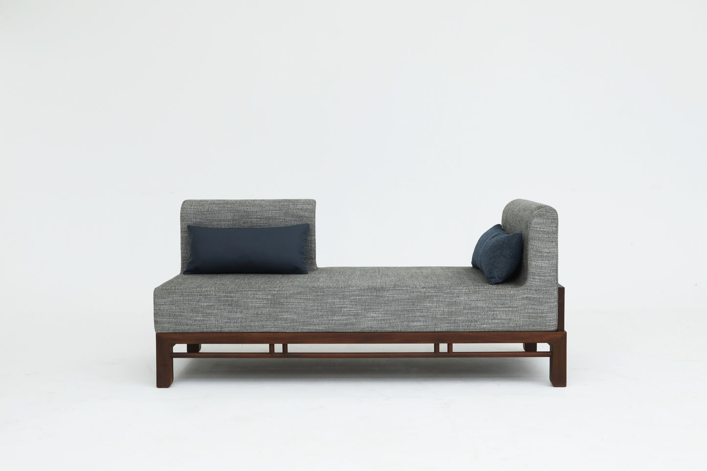 Modern Minimalist Daybed with Solid Wood handcrafted Frame ,two-seater sofa - SOHOO