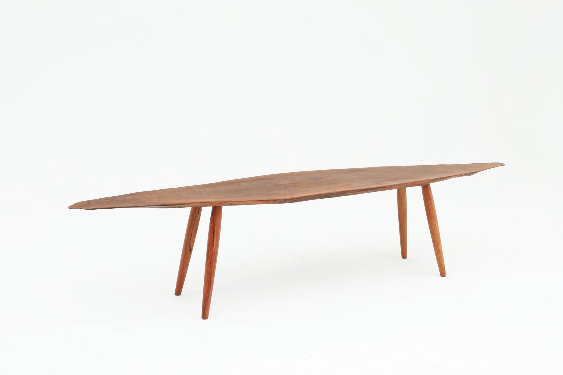 Handcrafted Live Edge Solid Wood Table / Bench – Customizable Original Design - SOHOO