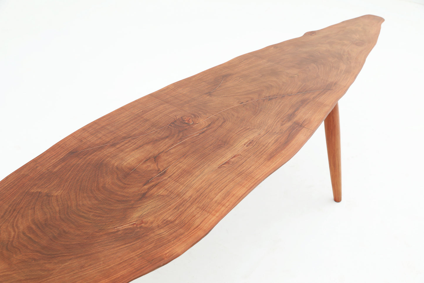 Handcrafted Live Edge Solid Wood Table / Bench – Customizable Original Design