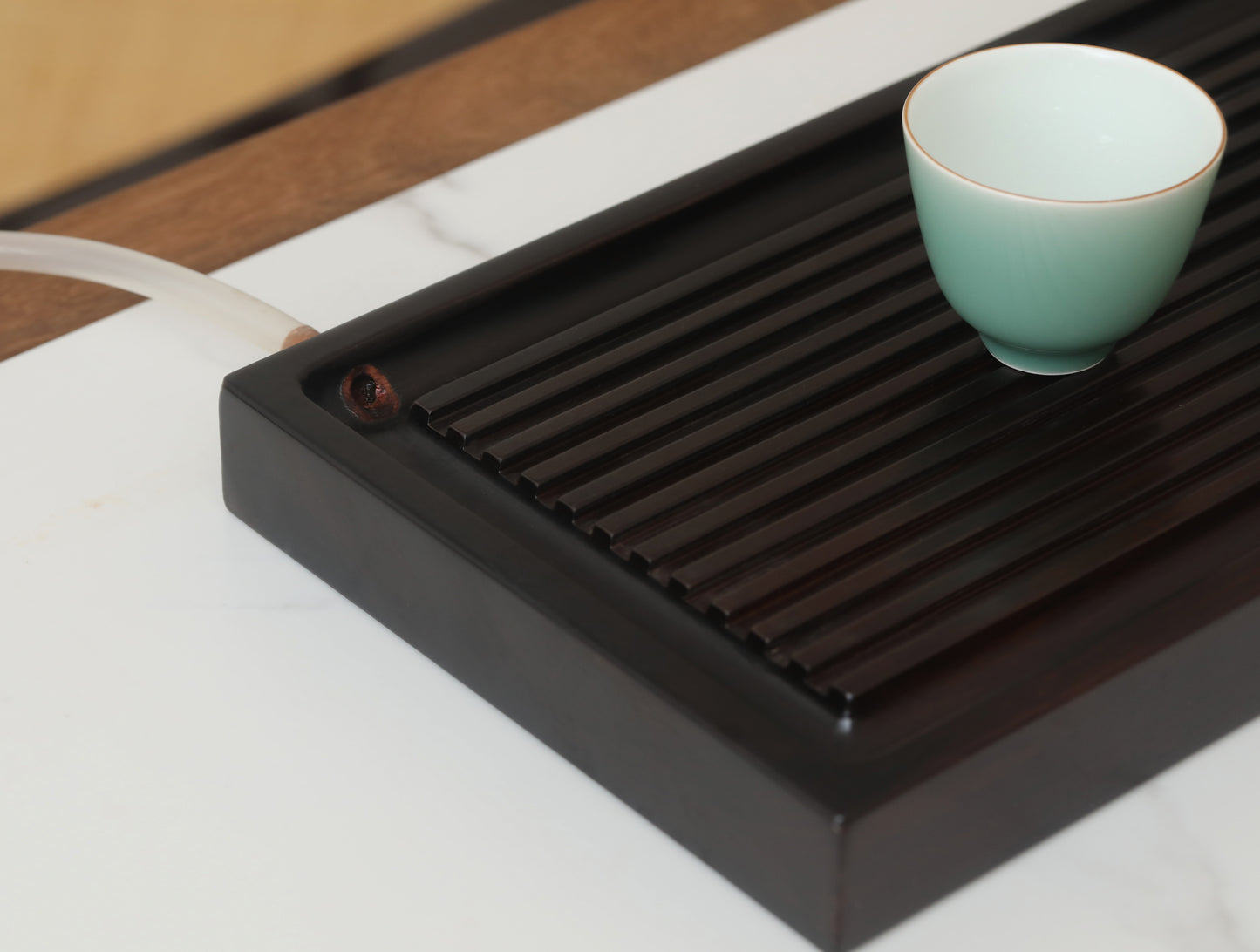 Minimalist Drainage Tea Tray – Modern Gongfu Tea Serving Board - SOHOO