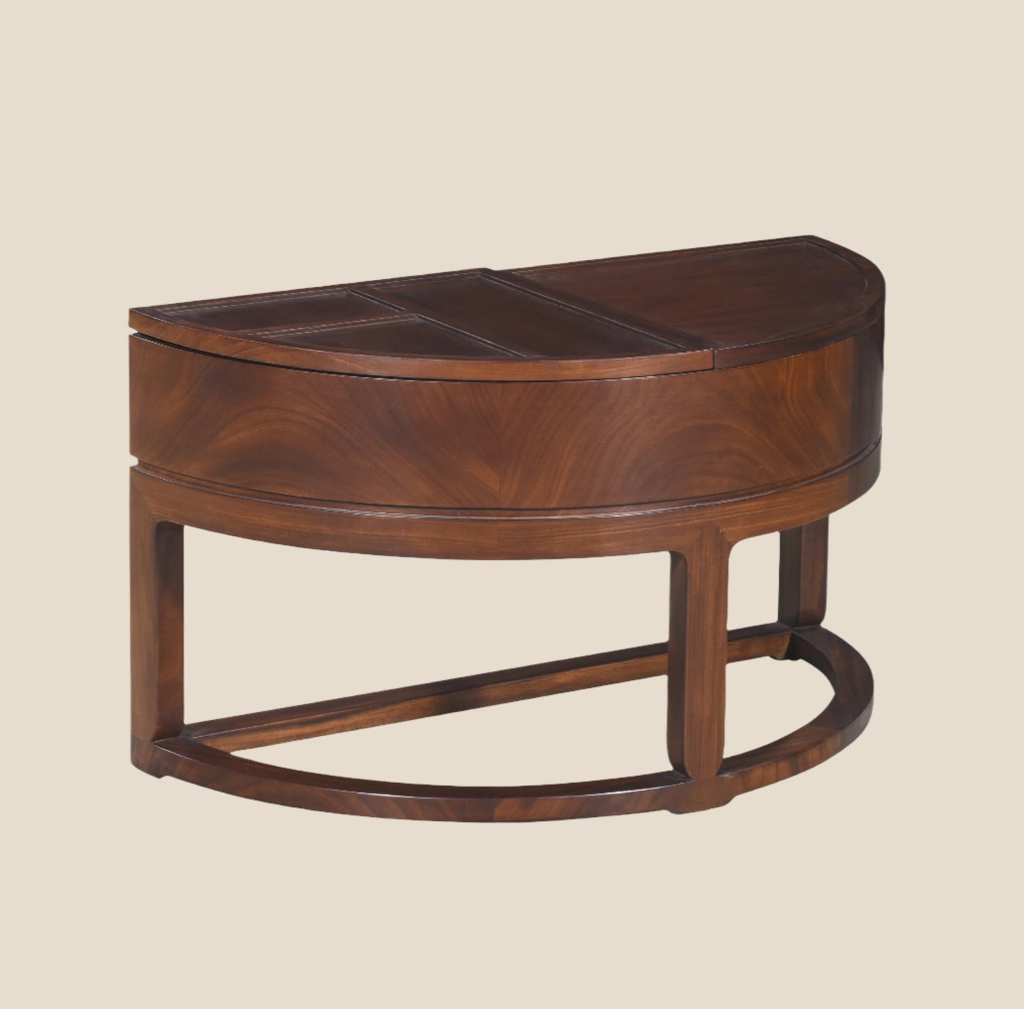 Handcrafted hardwood side table ,small tea table, storage rack, tea rack, - SOHOO 