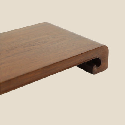 Handcrafted hardwood Platform Stand, classical, long duration, small portable table - SOHOO 