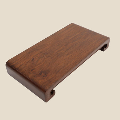 Handcrafted hardwood Platform Stand, classical, long duration, small portable table - SOHOO 
