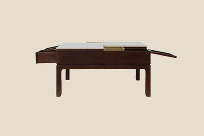 Handcrafted hardwood Multi-Function Coffee Table with Hidden Storage & Elegant Finish - SOHOO 
