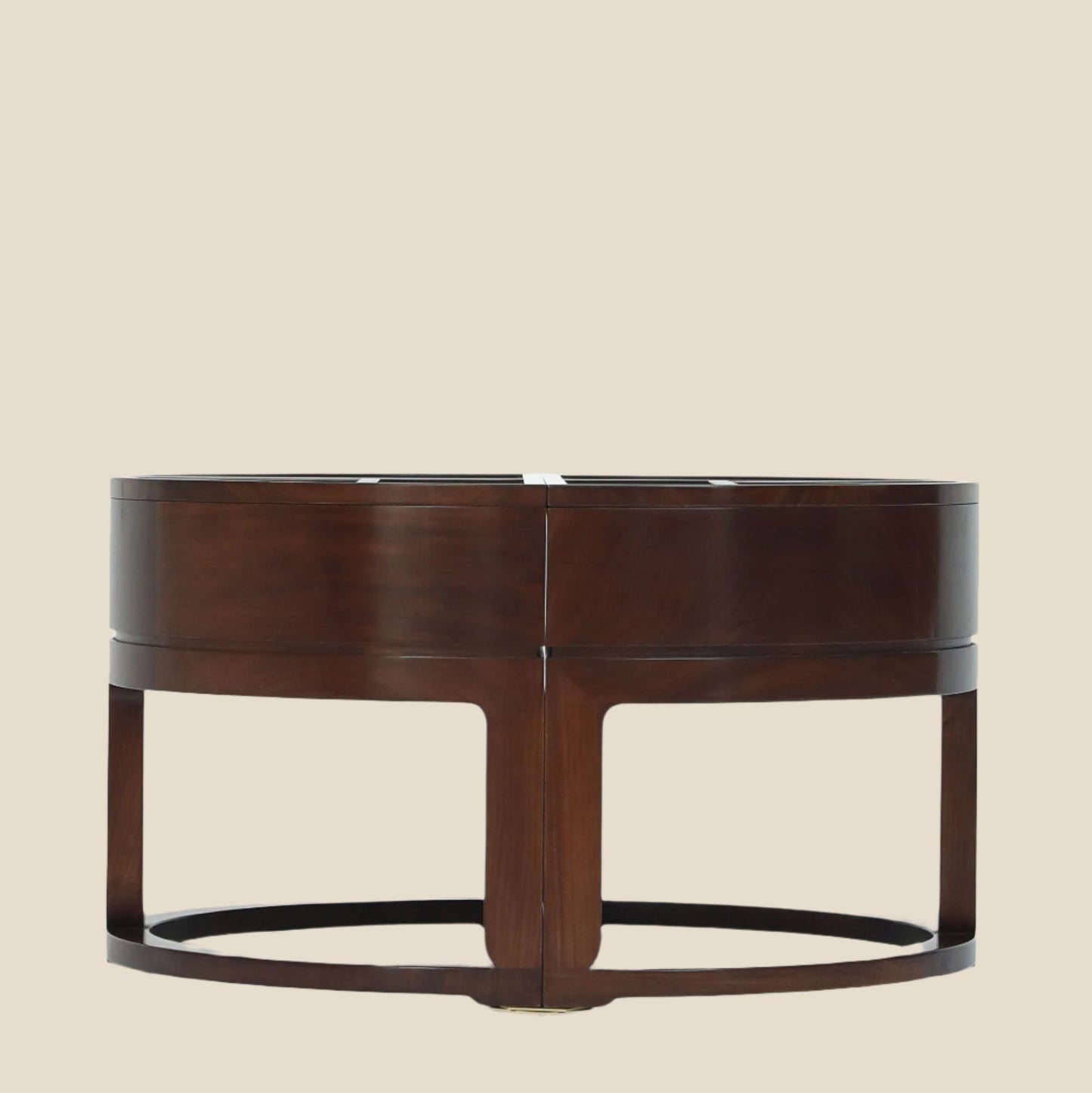 Handcrafted hardwood side table ,small tea table, storage rack, tea rack, - SOHOO 