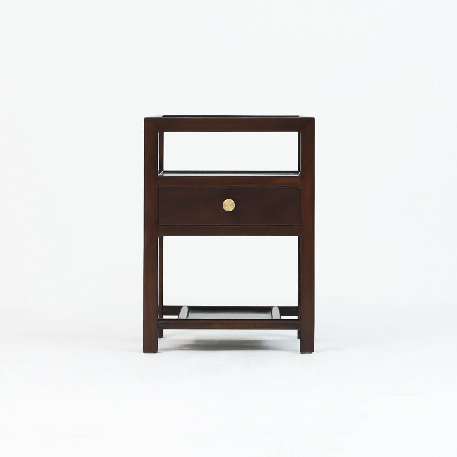 Handcrafted hardwood small tea table, storage rack, tea rack - SOHOO 
