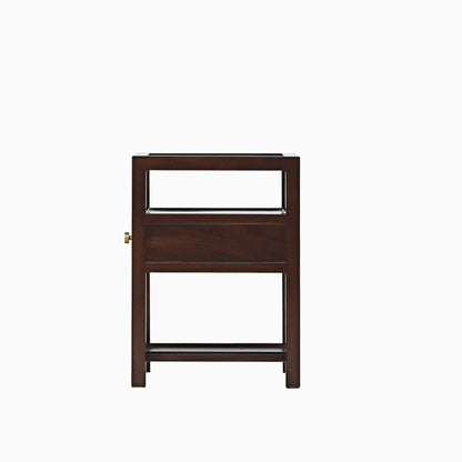 Handcrafted hardwood small tea table, storage rack, tea rack - SOHOO 