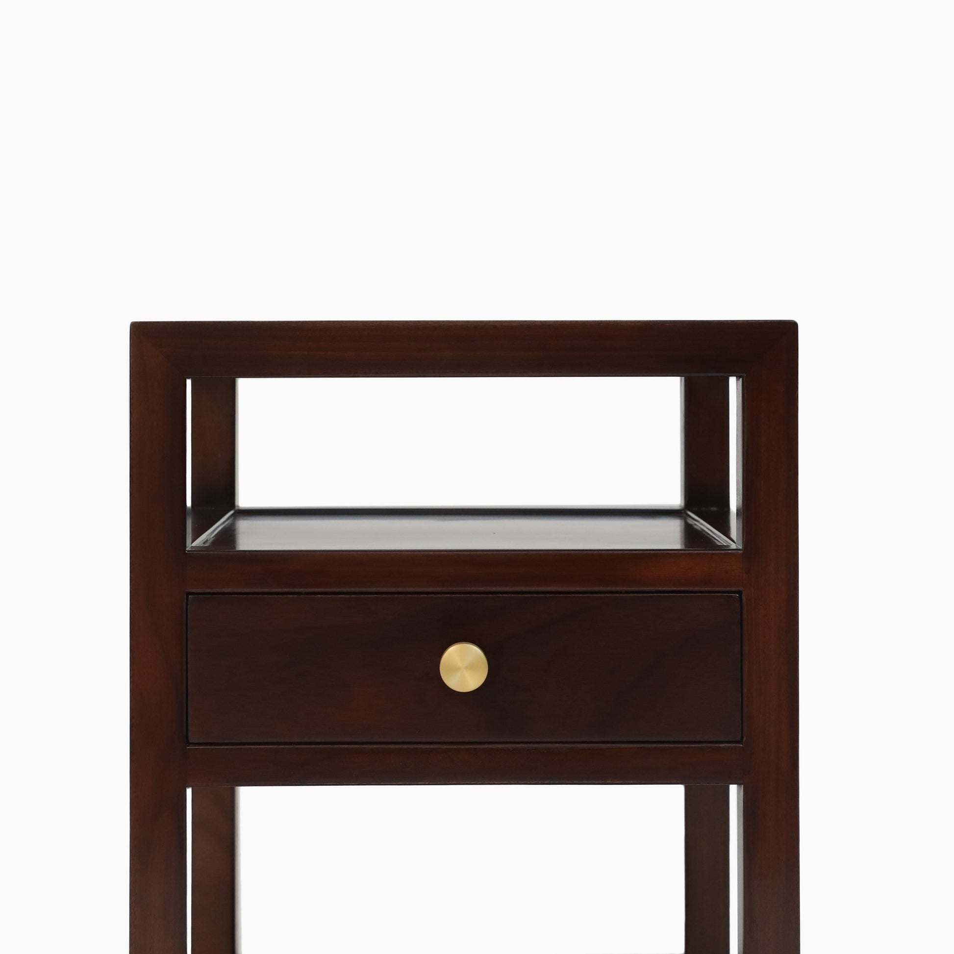 Handcrafted hardwood small tea table, storage rack, tea rack - SOHOO 