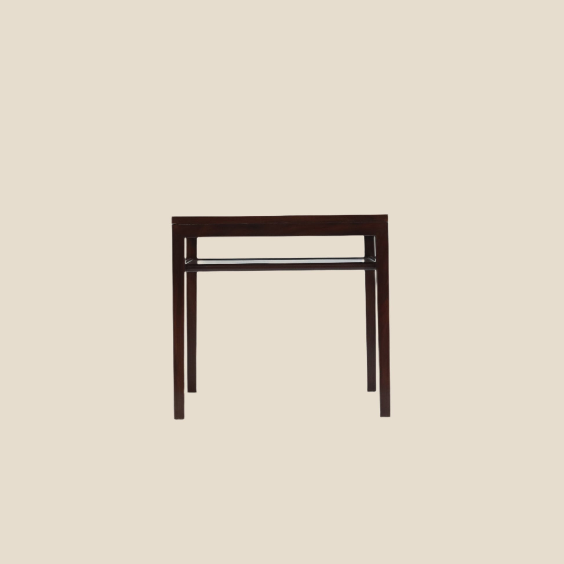 Multi-Functional Display Table with Hidden brass Storage or tea tray - SOHOO 