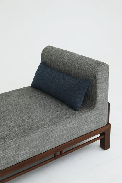 Modern Minimalist Daybed with Solid Wood handcrafted Frame ,two-seater sofa - SOHOO 