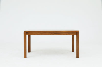 Minimalist Extendable Myamar Teak  Dining Table | Flexible Size for Every Occasion - SOHOO 