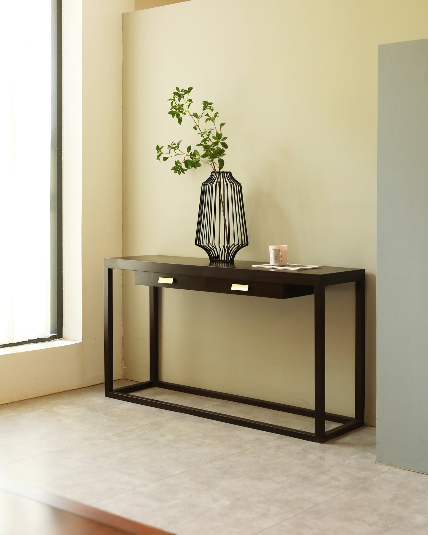 Handcrafted hardwood  Multifunctional Entryway Table/Side Table - SOHOO 